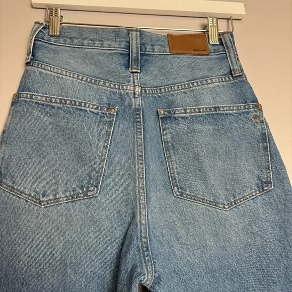 Madewell the momjean blue jeans size 26 - Picture 11 of 11